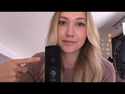 ASMR New Microphone & Whispering | Fifine K669