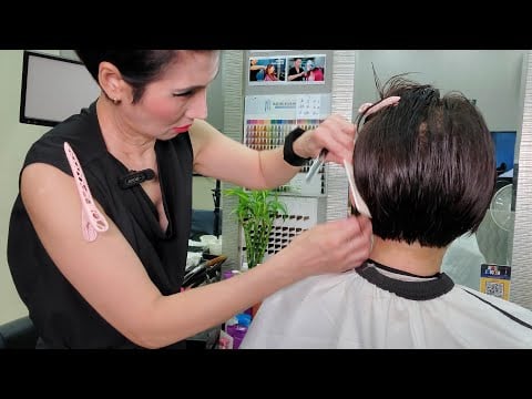 Hair Salon ASMR | Korean Hair Transformation | Rhea ASMR