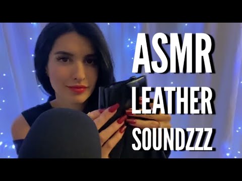 🖤🖤🖤ASMR Leather and Vinyl Sounds (Binaural, No Talking, Vegan Leather Pants) 🖤 🖤🖤