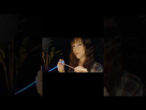 ⛺🔥Camping roleplay glowstick crackles✨ #asmrshorts #asmrroleplay #asmr #relax