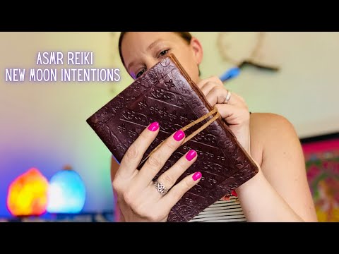 Reiki ASMR 🌑 New Moon Cleanse & Intention Setting | Soft Spoken | Personal Attention POV 🧖🏽‍♀️