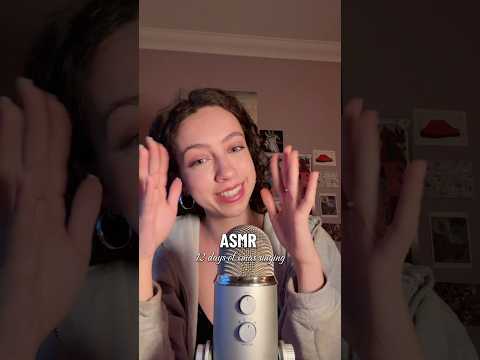 Singing you to sleep with Christmas Songs day 3/12!!! 🎄🎁✨ #asmr #asmrsinging #xmassongs