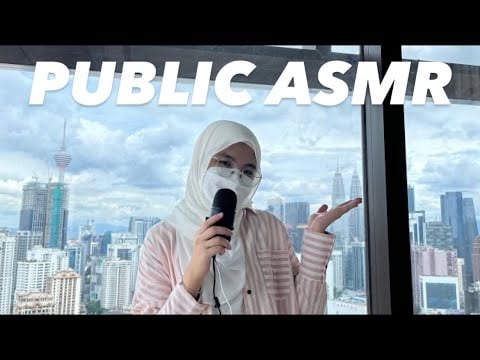 Public ASMR in Hotel Room