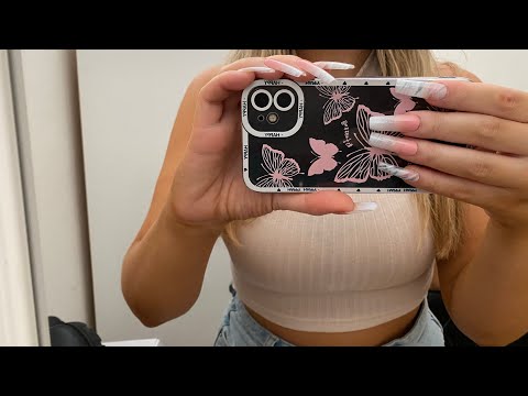 ASMR Phone Camera Tapping & Scratching 🦋