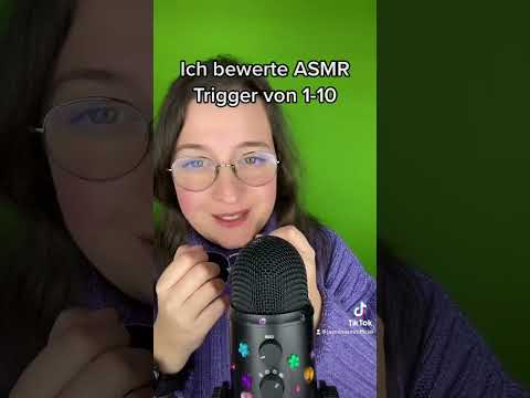 Ich bewerte ASMR Trigger von 1-10 #shorts #asmrshorts #asmr