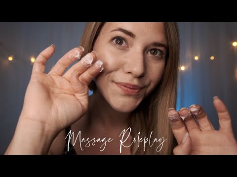 ASMR MASSAGE BEI REGEN ♡ Face Massage ♡ Personal Attention Roleplay in German/Deutsch