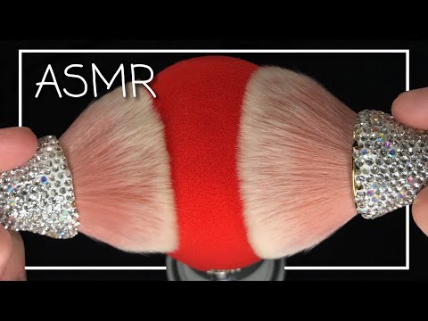 ASMR Double Brushing over Mic Cover 🩷 (No Talking)