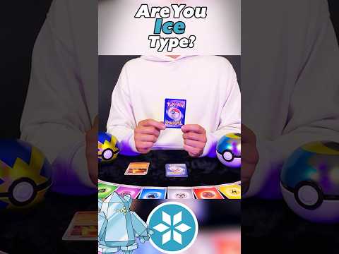 ❄️ Are you an Ice Type personality? |  #asmr  #pokemon  #personalitytest