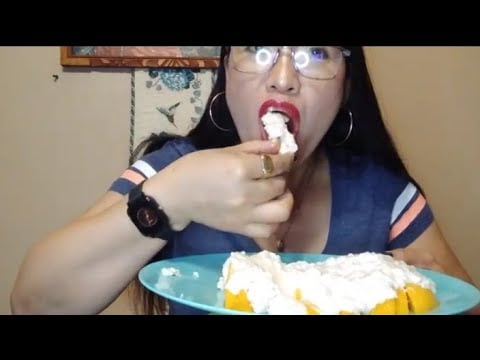 NO CHEWING MANGO WITH COCONUT CREAM:Life in America 🇺🇸