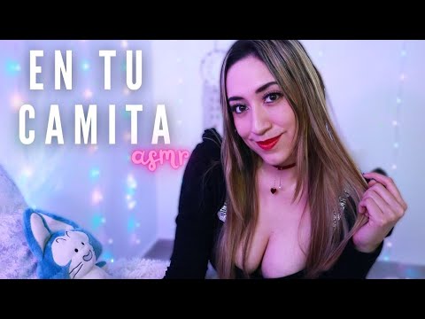 ASMR DESDE TU CAMITA DUERME Y RELAJATE CONMIGO