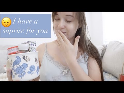ASMR haul (tapping + whispers)🧚