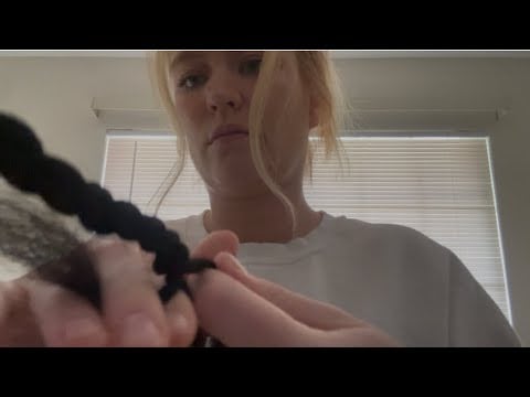 LOFI ASMR: Doing your hair for a summer night 🌞 