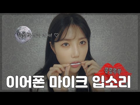 [ASMR]🍼이어폰마이크 Earphones 잠오는소리 ♥ 노토킹 no talking 귀파기 귀청소