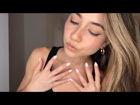 ASMR| Pure collar bone tapping & scratching✨