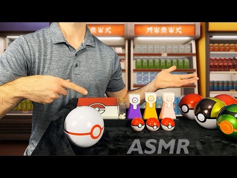 [ASMR] 🛍️ Relaxing Poké Mart Shopping 🛍️ | Pokemon Roleplay