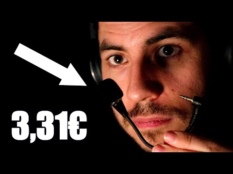 Faire un ASMR avec un micro à 3,31€