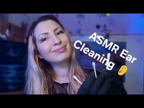 ASMR Ear 👂 Exam, Massage, Cleaning 🎧 3D🧚‍♀️ Sounds For Sleeping & Pampering (PA)