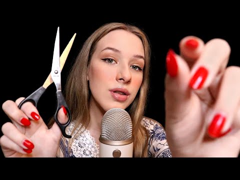 ASMR Plucking & Snipping Away Negativity