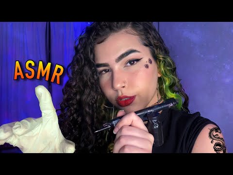 ASMR: TATUANDO VOCÊ 💉