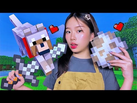 ASMR You Are My PET dog in MINECRAFT