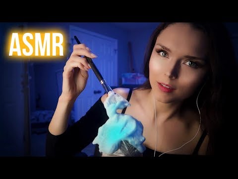 ASMR // Intense Crinkle Tingles -- Shaving Cream On Microphone!