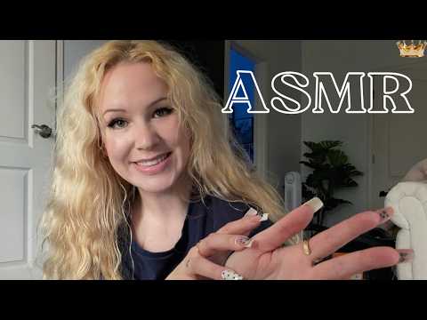 ASMR Hand movements & yapping for daytime tingles
