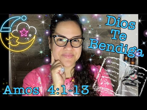 ASMR CRISTIANO: LECTURA DE LA BIBLIA “AMOS 4:1-13” CON OMY #235