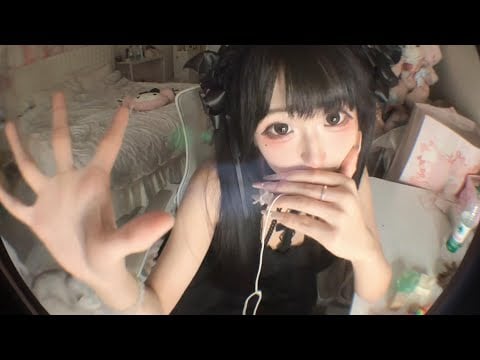 ASMR Sleep Aid | Cute Girl Gentle Mouth Sounds & Scratching Triggers