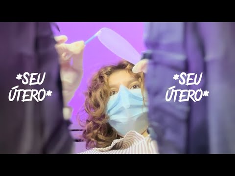ASMR MÉDICA GINECOLOGISTA TE EXAMINANDO DE FORMA RÁPIDA E CAÓTICA