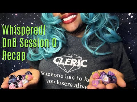 ASMR | The DnD Diaries: Session 0