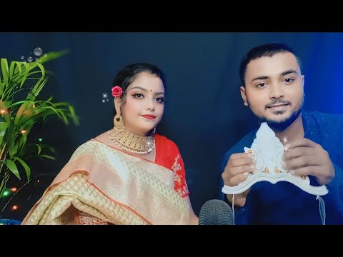 ASMR |  Makeup Artist Doing My Indian Weeding Makeup |💄