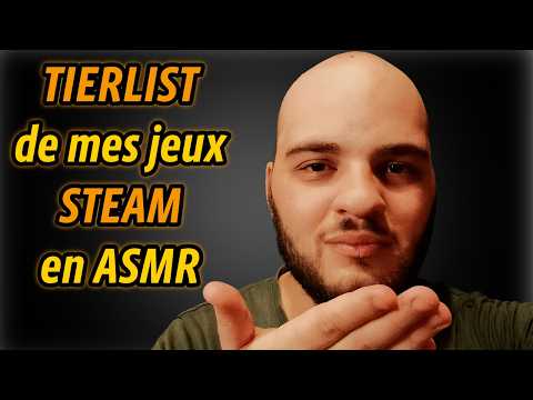 ASMR - TIERLIST de mes jeux STEAM 💤(Samedi'Papote)