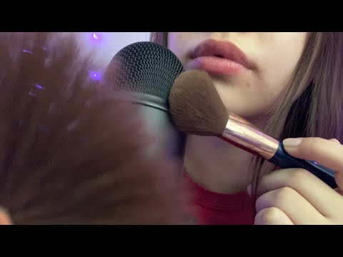 ASMR | Mic Brushing | “Go to sleep & Relax”