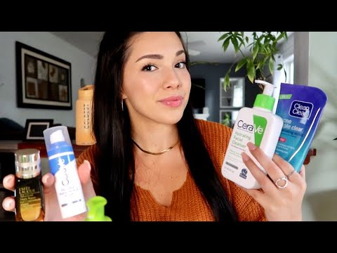 ASMR - Skincare Haul & Current Routine