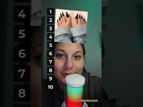 ASMR | Ranking das unhas 💅🏻 #shorts