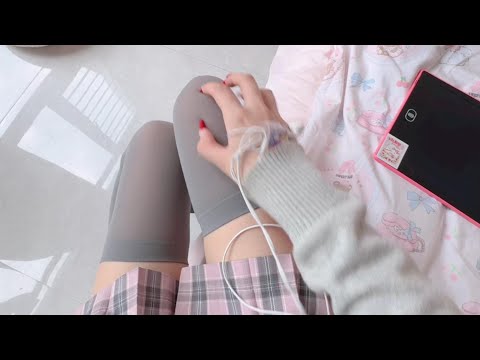 ASMR Ear Cleaning Session | Cute Girl Whispering & Mic Stroking
