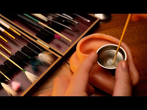 ASMR 鼓膜が飛ぶ👂💨ザツで高速な中国式耳かき (No Talking)