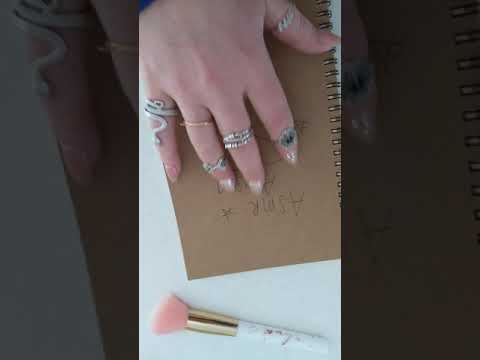 ASMR upside down fast and aggressive tapping and scratching