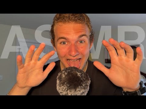 ASMR the only time I’m doing this (mouth sounds)