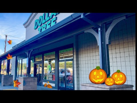 Dollar Tree Shopping!🍁Fall & halloween! (Whispered version) ASMR