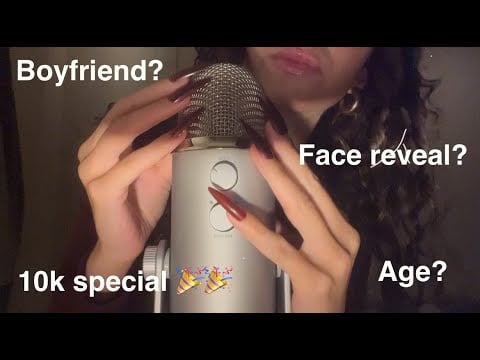 My eighth ASMR video | Q&A ~ 10k special