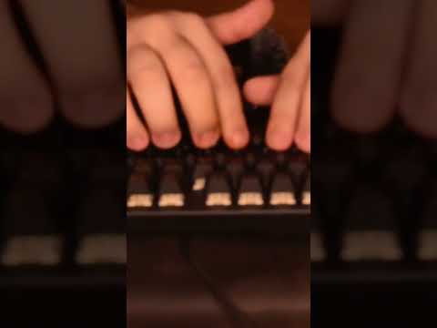 60 Sec ASMR : Keyboard Sounds  #asmr #relaxation