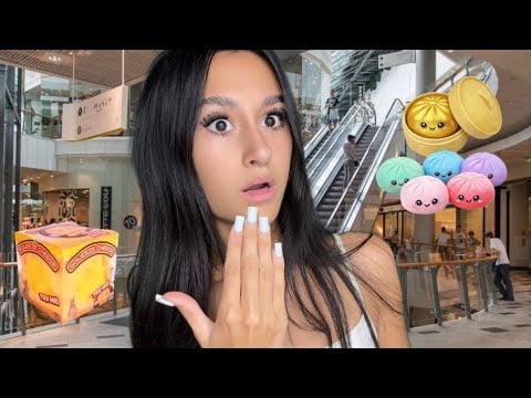 ASMR| Girl SCAMS you at the KIOSK in the mall😟