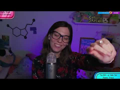 {live ASMR} tingly talks & soft singing✨4.15.26