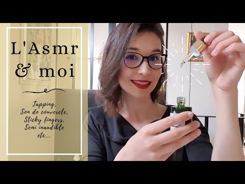 ASMR FRANCAIS 🌺Premières sensations ASMR🌺 Whispering, Tapping, Son de couvercle, Semi inaudible...