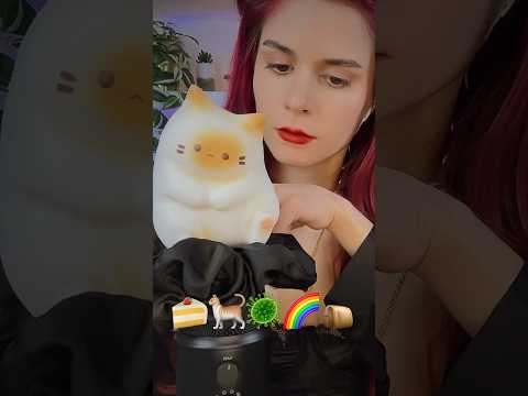 ASMR Challenge 🍰 🐈 🦠 🌈 👝