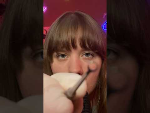 Dermatologist (pimple popping) #asmr #shorts
