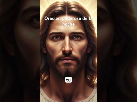 Oracion poderosa de la noche | Duerme bendecido | #jesus #oracion #prayer #salmo #shorts