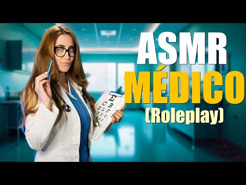 Asmr Médico:  Check up detallado, dulce y calmado para DORMIR | ASMR Español | Asmr with Sasha