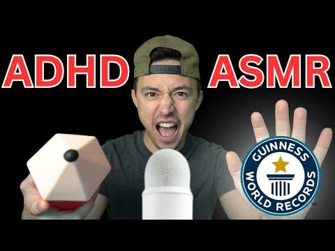ADHD ASMR | 🌎 WORLD RECORD 100+ Triggers ASMR | Fast Unpredictable ASMR 🔥